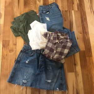 Moss and Rose Bundle